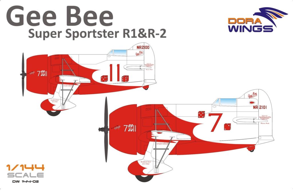 DW 48002 GeeBee Super Sportster R-1 Model Kit