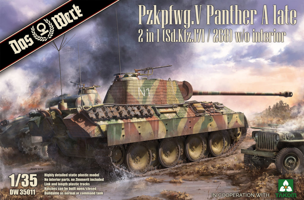 DW35011 Pzkpfwg. V Panther Ausf.A Late Model Kit