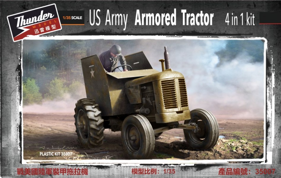 TM35007 US Army Armoured tractor