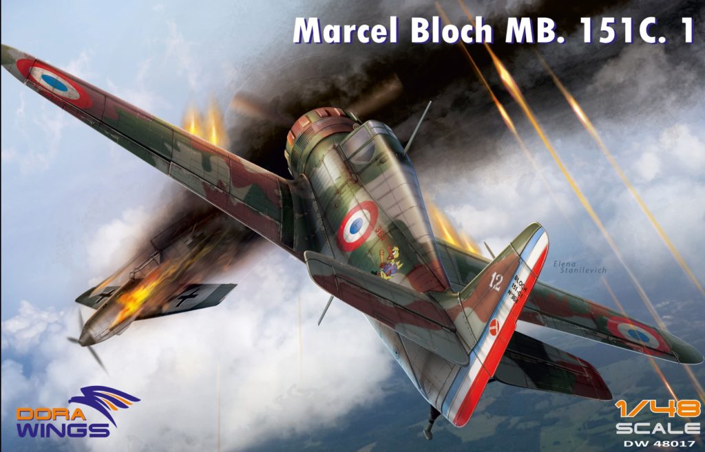 DW 48017 Marcel Bloch MB.151C.1 Model Kit
