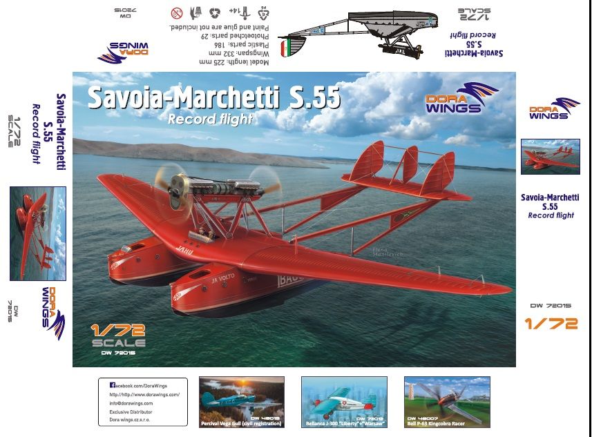 DW 72015  Savoia-Marchetti S.55 