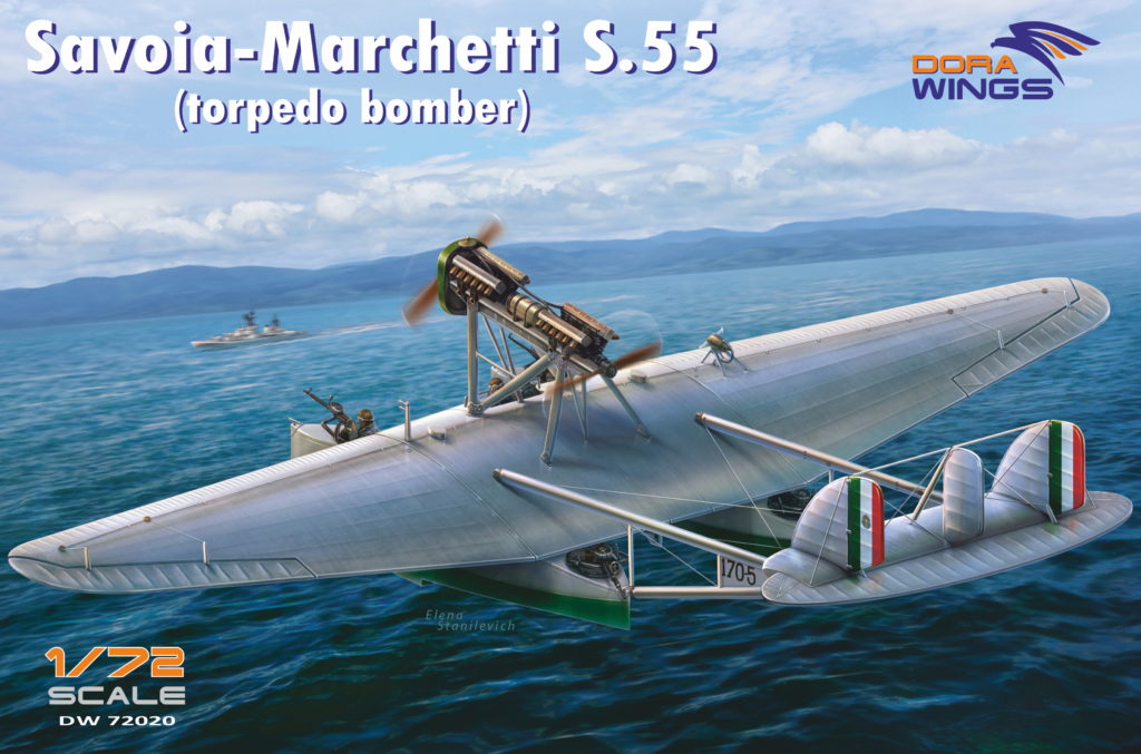 DW 72020  Savoia-Marchetti S.55 ( Torpedo Bomber )
